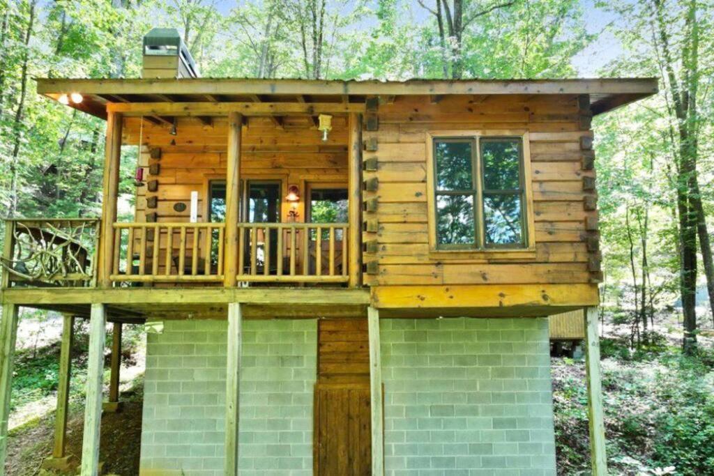 Open Studio Lodge At Little Rock Creek Cherry Log Eksteriør bilde